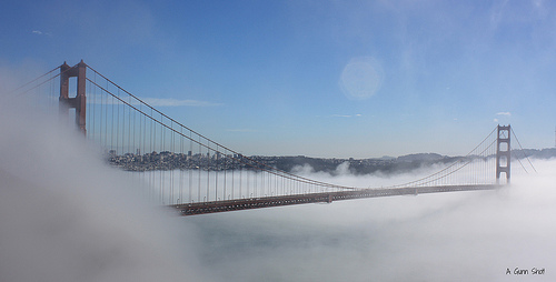 "Mist-ical bridge"