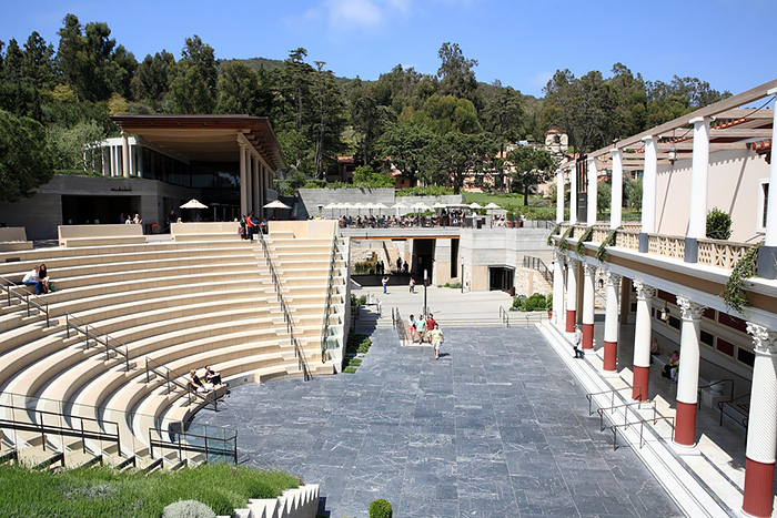 The Barbara and Lawrence Fleischman Theater at the Getty Villa