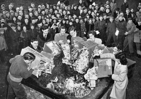 Comic Book Burning