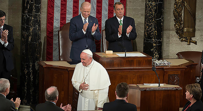 His Holiness Pope Francis visited the U.S. Capitol